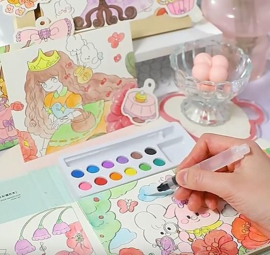 Art Coloring Painting Set for Kid's