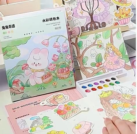 Art Coloring Painting Set for Kid's