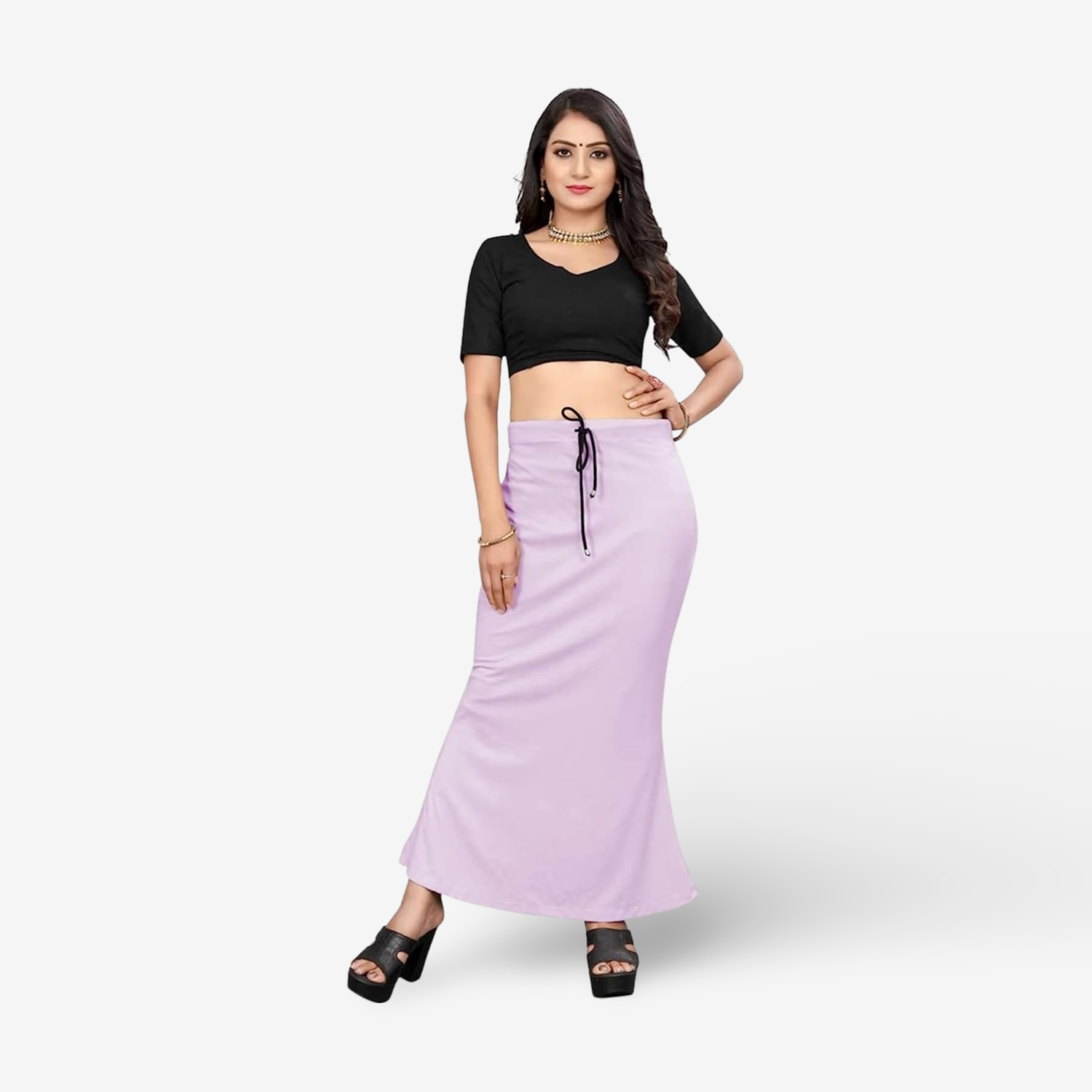 Lycra Saree Shapewear Petticoat for Women by Shreekama