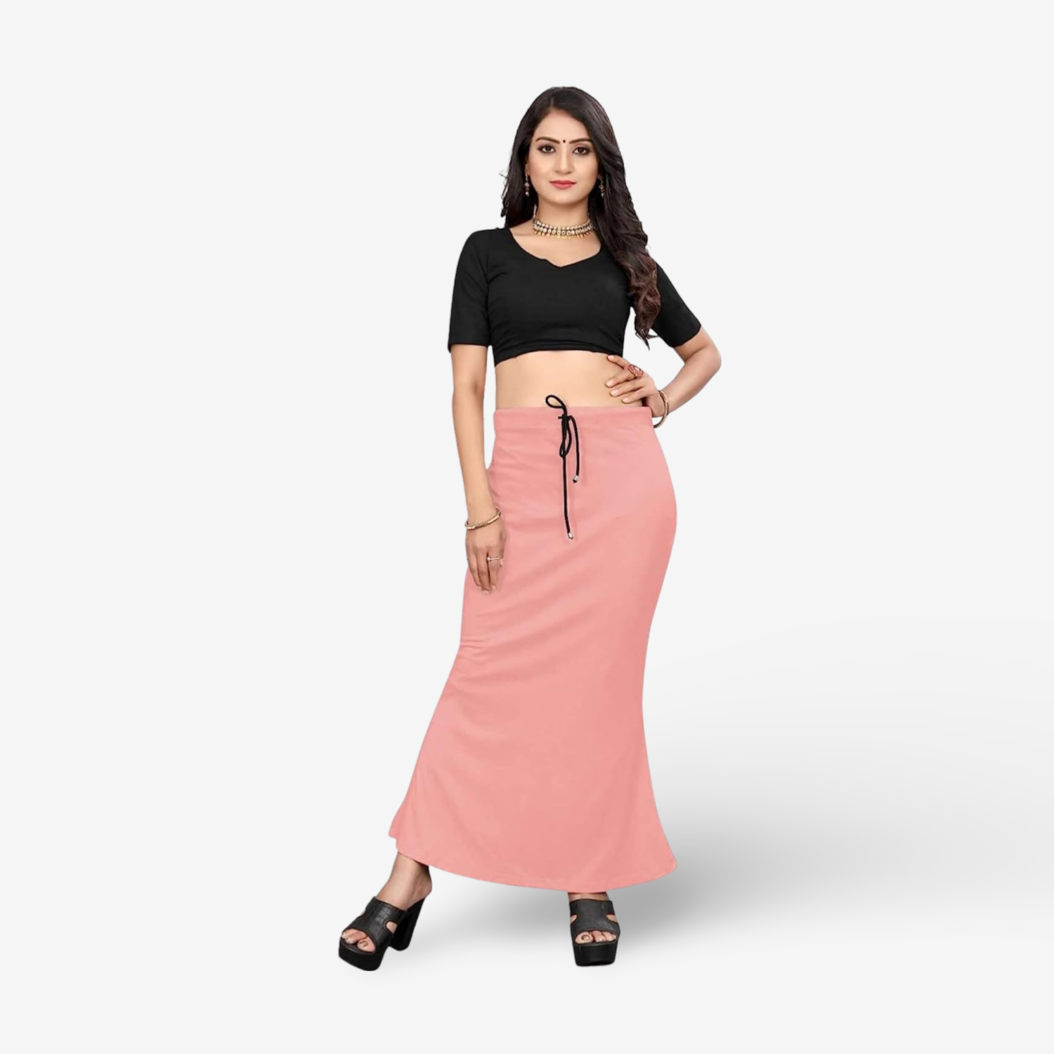 Lycra Saree Shapewear Petticoat for Women by Shreekama