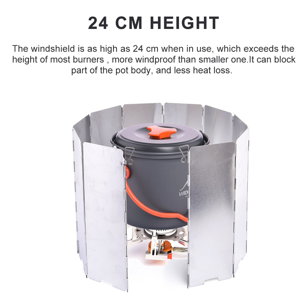 Camping Portable Stove Wind Shield
