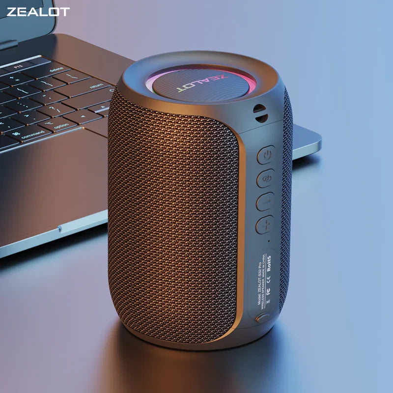Bluetooth Speaker with Waterproof (Black)